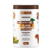 Creme para Pentear Beleza Natural Explosão de Óleos Africanos 1kg Creme para Pentear Beleza Natural Explosão de Óleos Africanos 1kg