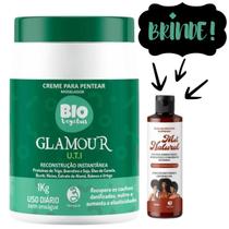 Creme para Pentear Biovegetais 1kg + Óleo Mel Natural 60ml