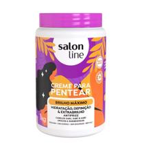 Creme para Pentear Brilho Máximo Salon Line 1Kg