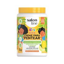 Creme para Pentear Cachinhos Poderosos Melão 1kg Salon Line