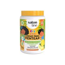 Creme Para Pentear Cachinhos Poderosos Melão Kids 1kg Salon Line