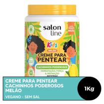 Creme para Pentear Cachinhos Poderosos Melão Salon Line 1kg