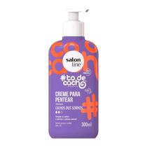 Creme Para Pentear Cachos Dos Sonhos 300ml - Salon Line