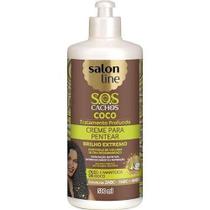 Creme para Pentear Coco Tratamento S.O.S Cachos - Salon Line