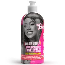 Creme para Pentear Color Curls High Definition Cream Soul Power Ação Antifrizz Hidratação Profunda 500ml