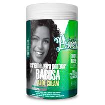 Creme para Pentear com Proteção Térmica Babosa Soul Power Aloe Cream Hidratação Alta Definição 800g