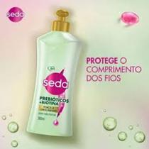 Creme Para Pentear Força & Crescimento Prebióticos + Biotina Seda Creme Para Pentear Força & Crescimento Prebióticos + Biotina Seda