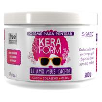 Creme para pentear keraform eu amo meus cachos 500g