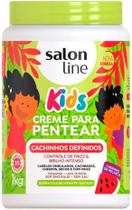 Creme Para Pentear Kids Cachinhos Definidos Salon Line 1kg