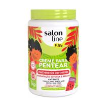 Creme Para Pentear Kids Cachinhos Definidos Salon Line 1kg