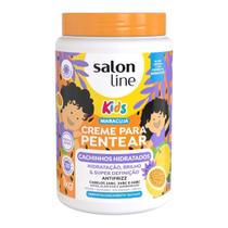 Creme Para Pentear Kids Cachinhos Hidratados Maracujá 1kg - Salon Line