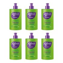 Creme Para Pentear Kolene 300G Curvaturas - Kit Com 6Un