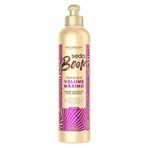 Creme para Pentear Leve Seda Boom Pro Curvatura Volume Máximo 350ml