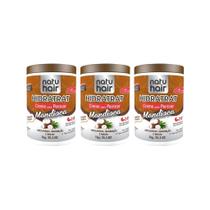 Creme Para Pentear Natuhair 1K Mandioca - Kit Com 3Un