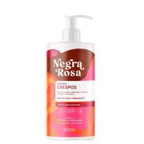 Creme Para Pentear Negra Rosa Crespos 500ml