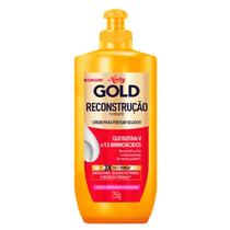 Creme para Pentear Niely Gold Queratina-V + 13 Aminoácidos Reconstrução Potente 250g