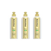 Creme Para Pentear Pantene 240G Restauraçao - Kit Com 3Un