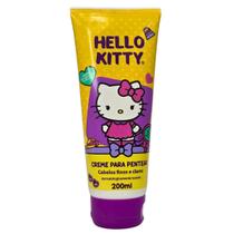Creme Para Pentear Para Cabelos Finos e Claros Hello Kitty Cia. da Natureza 200ml Creme Para Pentear Para Cabelos Finos e Claros Hello Kitty Cia. da Natureza 200ml