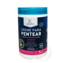 Creme para pentear profissional Kosmetik umidificação de cachos 1 kg Creme para pentear profissional Kosmetik umidificação de cachos 1 kg