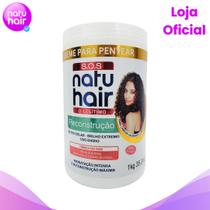 Creme Para Pentear Reconstrução 1kg SOS Natuhair