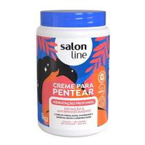 Creme para pentear salon line 1 kg hidratação profunda