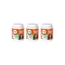 Creme Para Pentear Salon Line 1Kg Coco Trat Profundo - 3Un