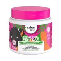 Creme Para Pentear Salon Line Definição Intensa 500g Creme Para Pentear Salon Line Definição Intensa 500g