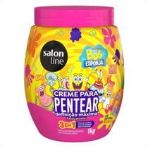 Creme Para Pentear Salon Line Kids Bob Esponja Sos Cachos Definição Máxima 1kg