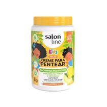 Creme Para Pentear Salon Line Kids Cachinhos Poderosos Melão 1kg