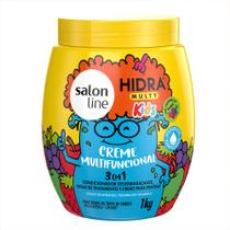 Creme Para Pentear Salon Line Multifuncional 3 Em 1 Hidra Multy 1Kg