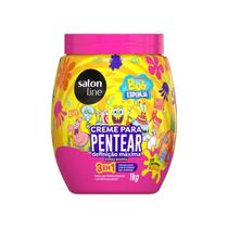 Creme Para Pentear Salon Line S.O.S Cachos Kids Bob Esponja 3em1 1kg Creme Para Pentear Salon Line S.O.S Cachos Kids Bob Esponja 3em1 1kg