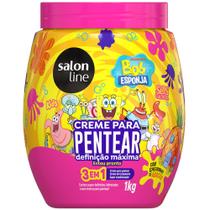 Creme Para Pentear Salon Line SOS Cachos Kids Bob Esponja 1kg