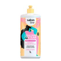 Creme Para Pentear Salon Line Super Controle 1L