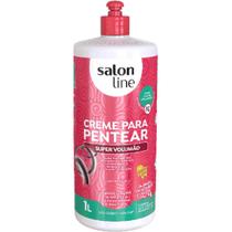 Creme Para Pentear Salon Line Super Volumao 1L Creme Para Pentear Salon Line Super Volumao 1L