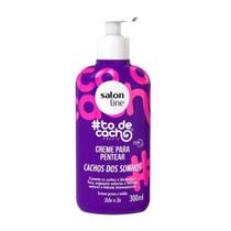 Creme Para Pentear Salon Line todecacho Cachos dos Sonhos 300ml Creme Para Pentear Salon Line todecacho Cachos dos Sonhos 300ml