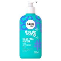 Creme Para Pentear Salon Line Todecacho Crespo Divino 300Ml