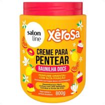 Creme Para Pentear Salon Line Xêrosa Baunilha Doce 800g Creme Para Pentear Salon Line Xêrosa Baunilha Doce 800g