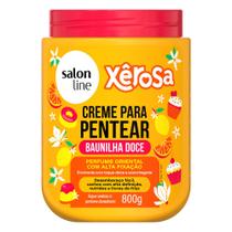 Creme para Pentear Salon Line Xêrosa Baunilha Doce Oriental Alta Fixação 800g Creme para Pentear Salon Line Xêrosa Baunilha Doce Oriental Alta Fixação 800g