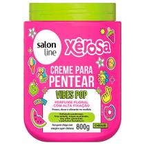 Creme para Pentear Salon Line Xêrosa Vibes Pop Floral Alta Fixação 800g Creme para Pentear Salon Line Xêrosa Vibes Pop Floral Alta Fixação 800g
