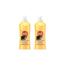 Creme Para Pentear Seda 300Ml Junts Cachos Encant-Kit C/2Un