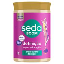 Creme Para Pentear Seda Boom Definição 1Kg
