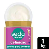 Creme para Pentear Seda Boom Definição Super Hidratação 1kg Creme para Pentear Seda Boom Definição Super Hidratação 1kg
