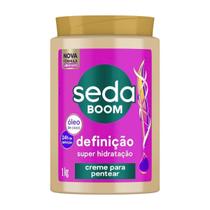 Creme Para Pentear Seda Boom Definição Super Hidratação 1kg