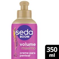 Creme Para Pentear Seda Boom Volume Maximo 350ml