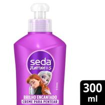 Creme para Pentear Seda Infantil Juntinhos Frozen Brilho Encantado 300ml