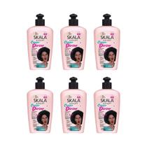 Creme Para Pentear Skala Crespo Divino 250G - Kit Com 6Un