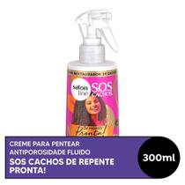 Creme para Pentear SOS Cachos De Repente Pronta! Fluido Salon Line 300ml