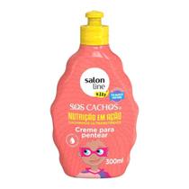 Creme Para Pentear SOS Cachos Kids Nutrição em Ação 300ml - S.O.S Cachos