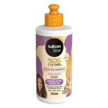 Creme Para Pentear Sos Cachos Óleo de Manga Salon Line 300ml