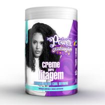 Creme Para Pentear Soul Power Fitagem Texturizações Medium Cream Curl Defining Media Fixação 800g